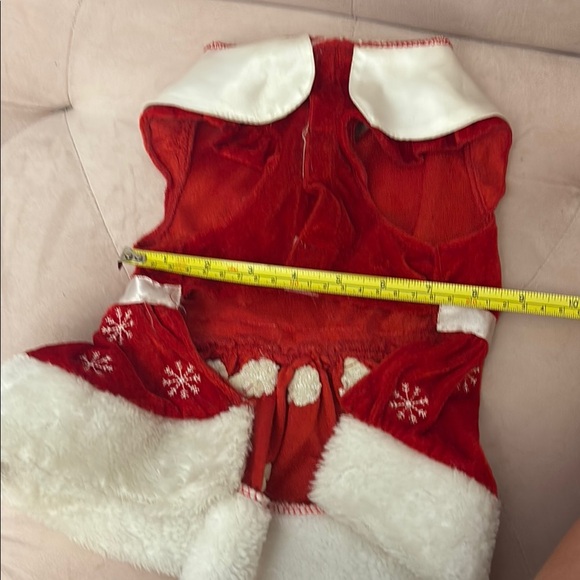 Red Velvet Pet Holiday Dress - Picture 8 of 8